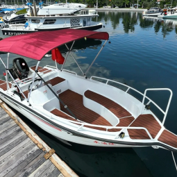 Comfortable 6-8 Passenger Aluminum Alloy Fishing Boat 6m River Outboard